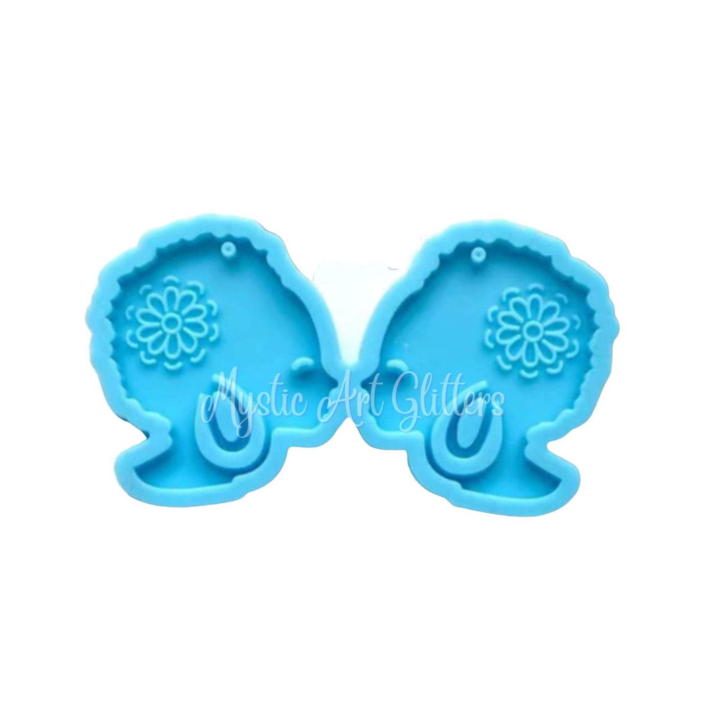 Lady No.1 Silicone Earring Mould