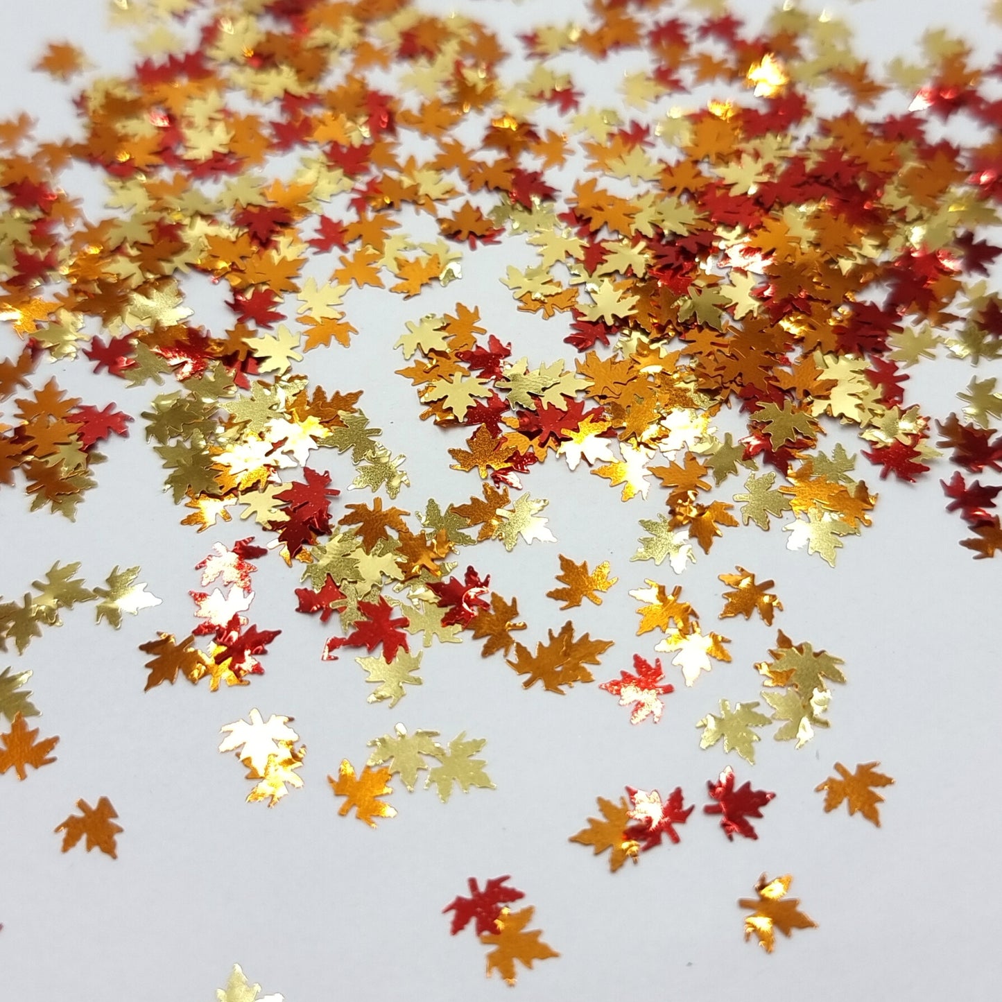 Maple Leaves Shaped Glitter/Confetti