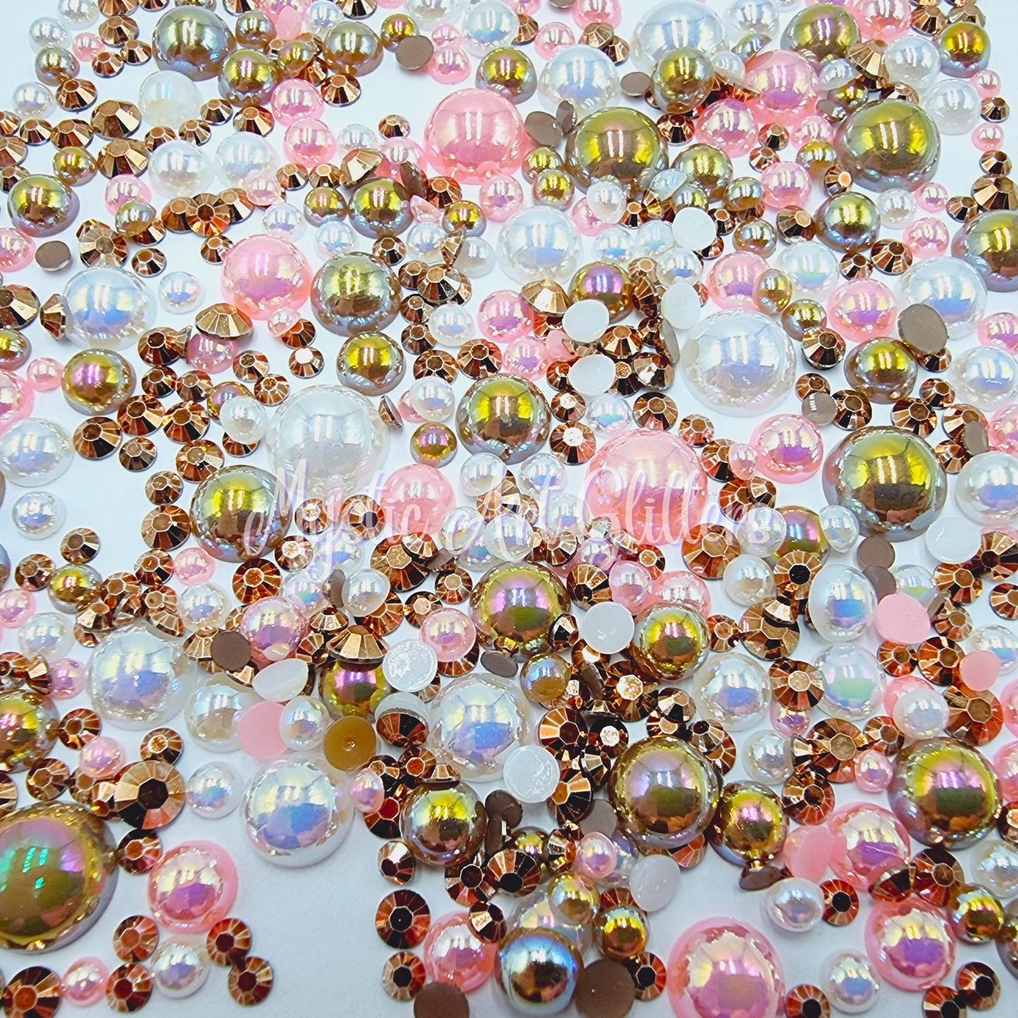 Pearl & Resin Rhinestones - Opulence Mix