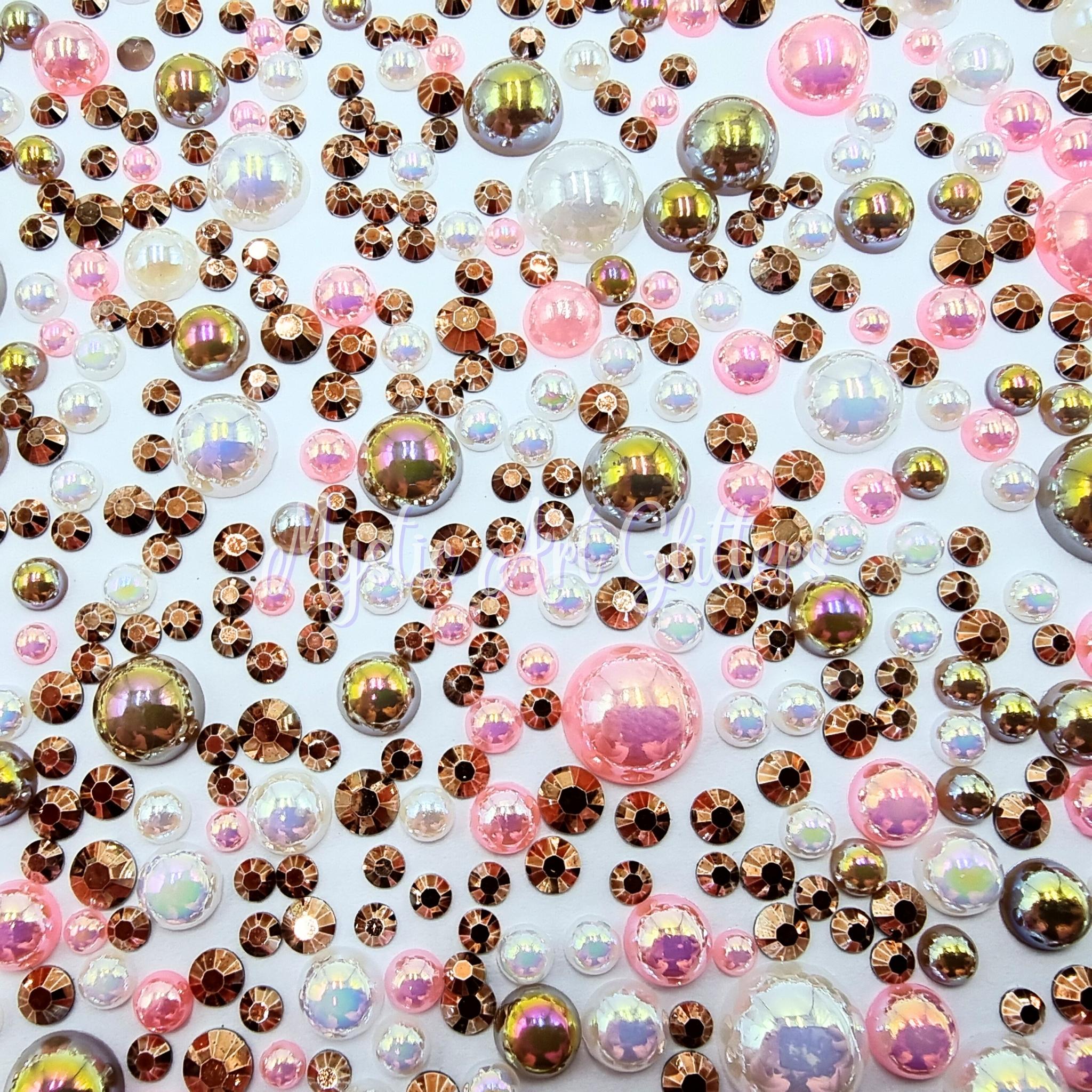 Pixel Rhinestone PEARL & RESIN RHINESTONES – Mystic Art Glitters