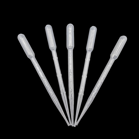 Pipettes used for crafts and resin to disperse paint and ink  to small areas