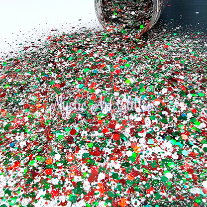 Christmas Mix - 5 Glitter Bundle