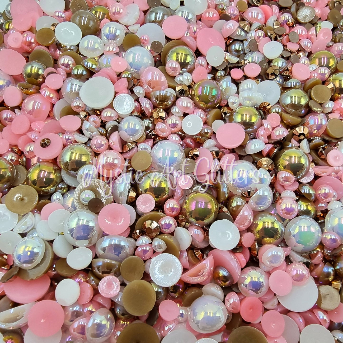 Pearl & Resin Rhinestones - Opulence Mix