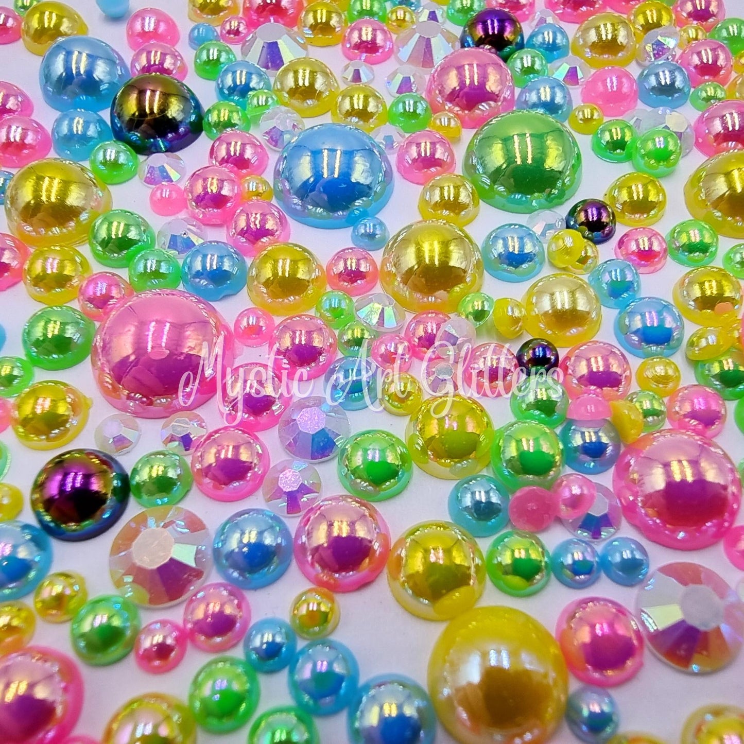 Pearl & Resin Rhinestones - Bright n Bubbly