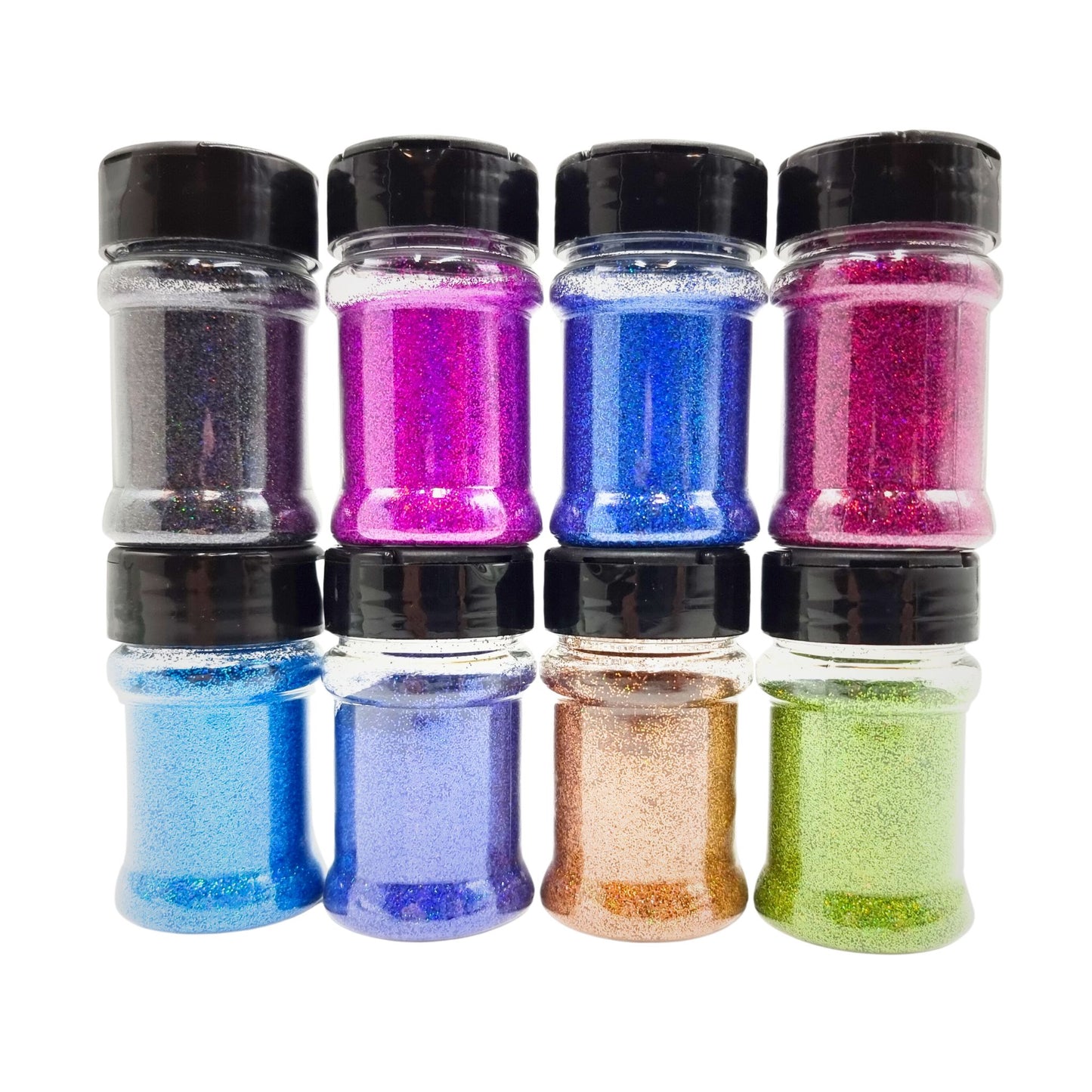 Holographic Extra Fine Glitter Bundle 28gm Shaker Jars