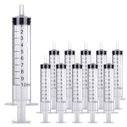 Plastic Syringes 10ml x 5
