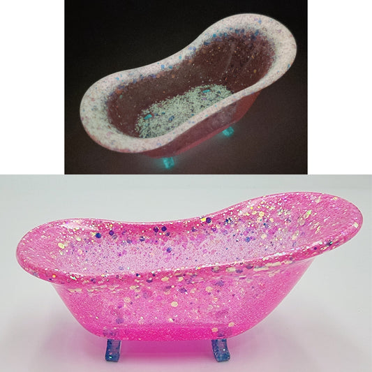 Glow In The Dark Resin Bath Tub