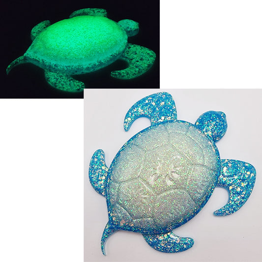 Glow In The Dark Resin Turtle