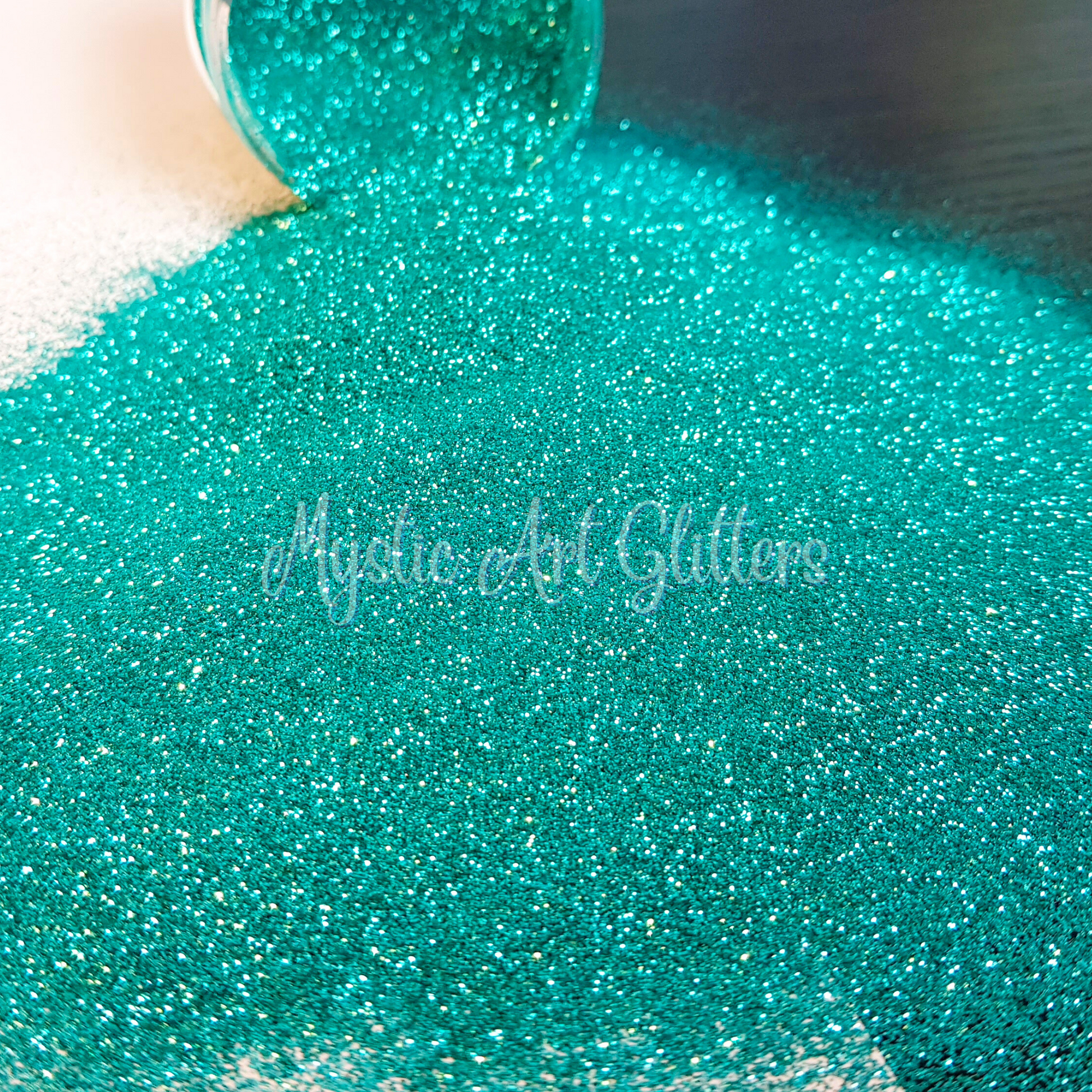 Jazzy Jade green glitter