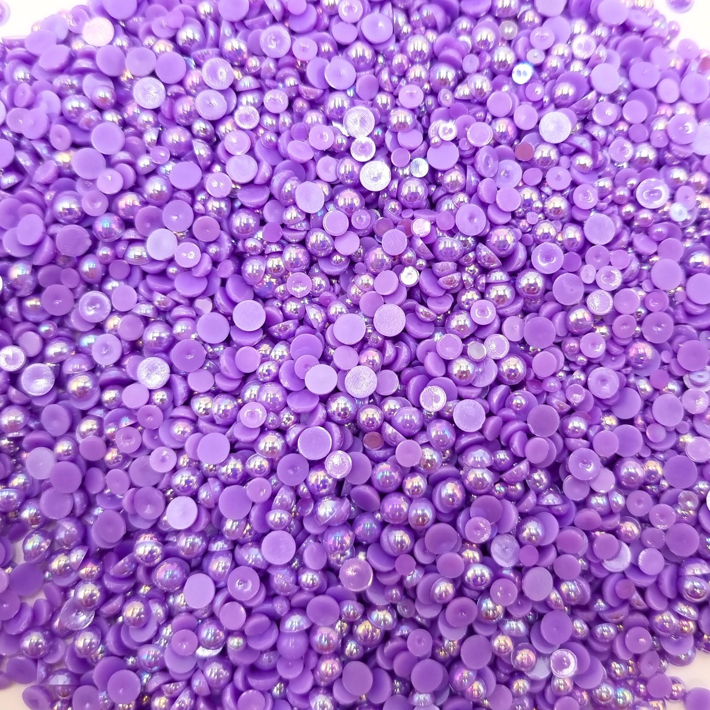 11 Bags or Jars - Pearl & Resin Rhinestone Bundle