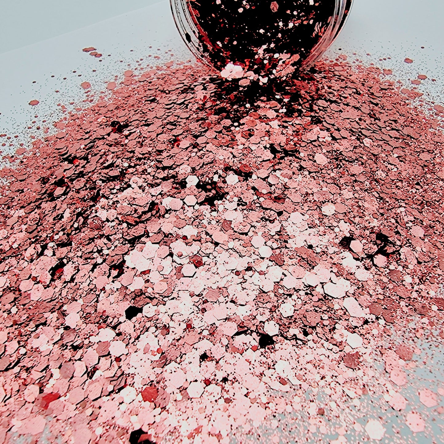Rose Gold Glitter Mix