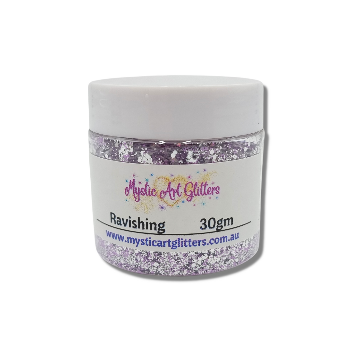 Ravishing Purple & Silver Fine Mix