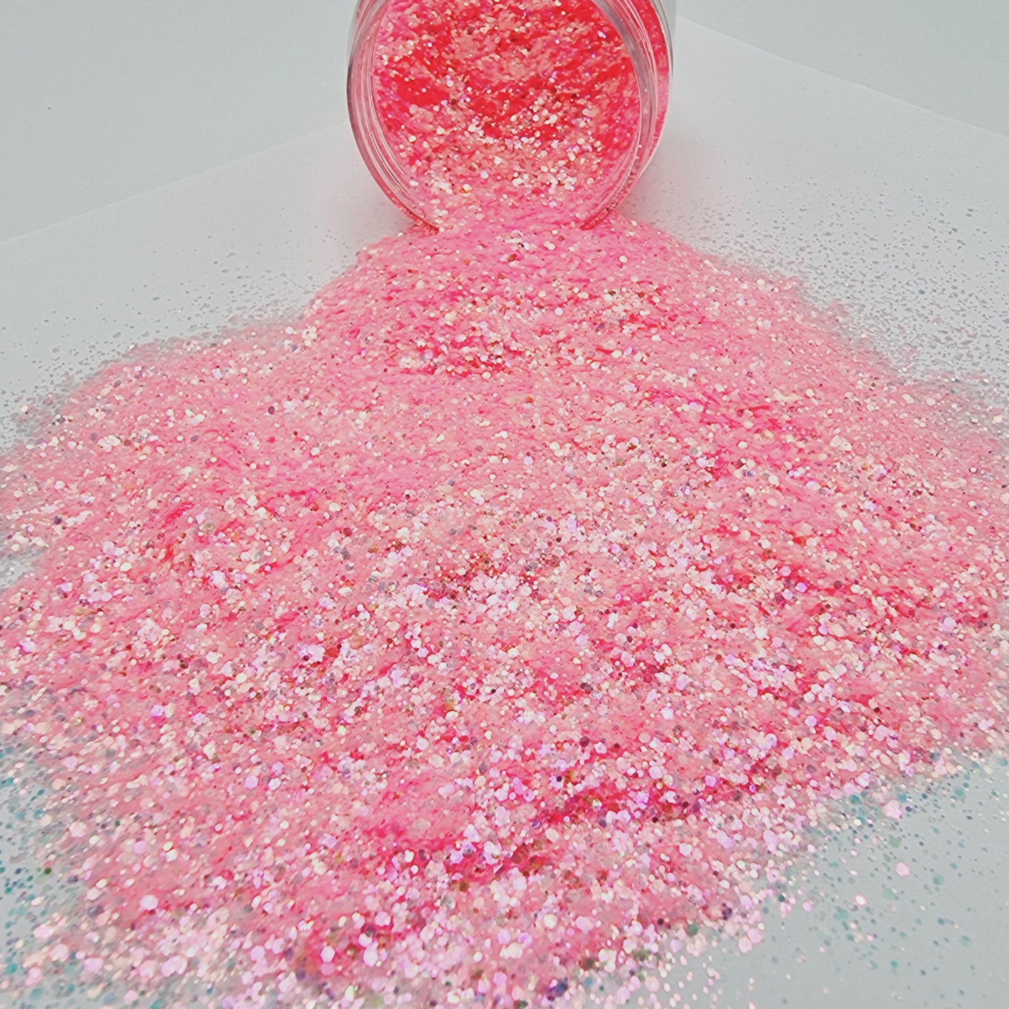 Shortcake Pink Iridescent Glitter Mix
