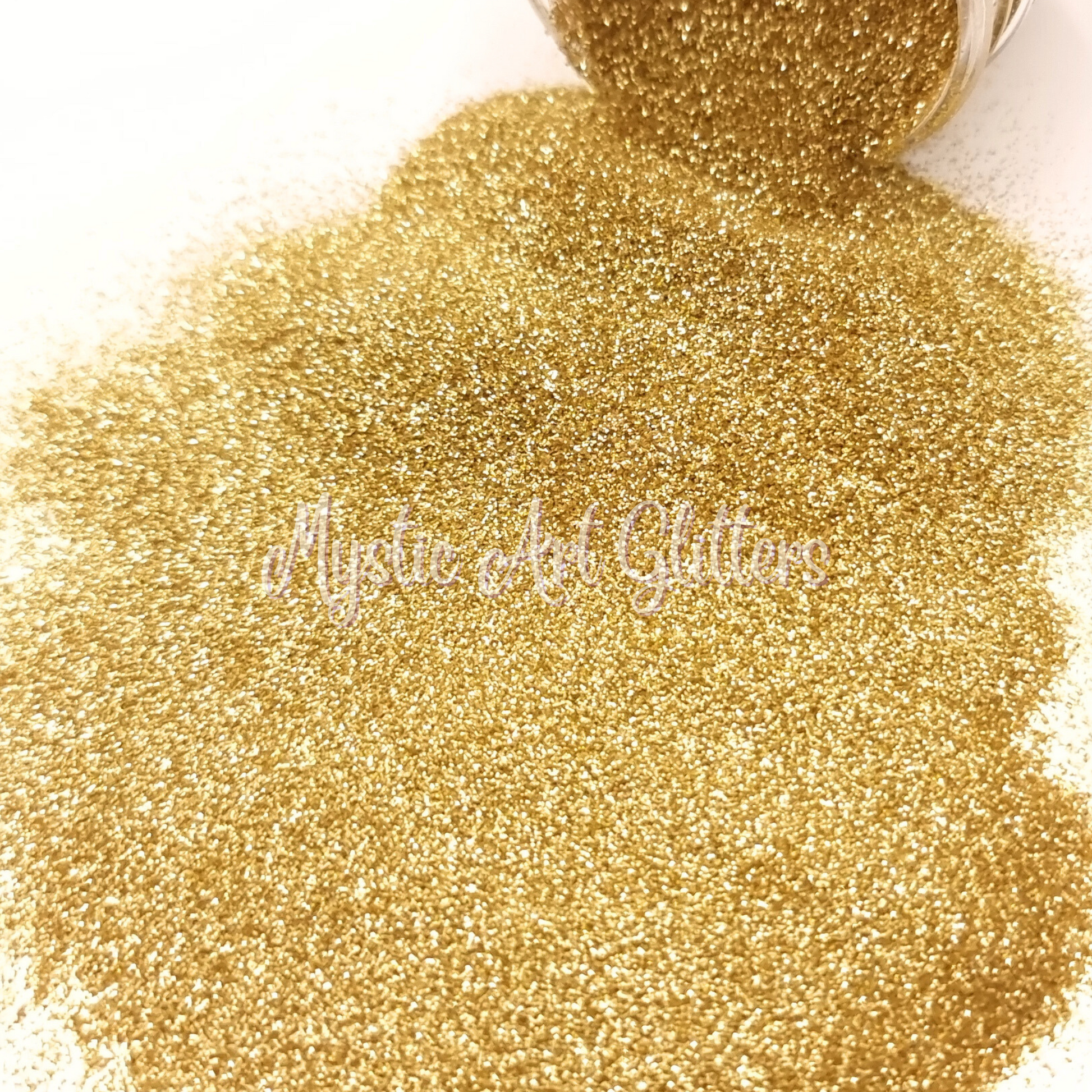 Suspicious Minds fine gold glitter
