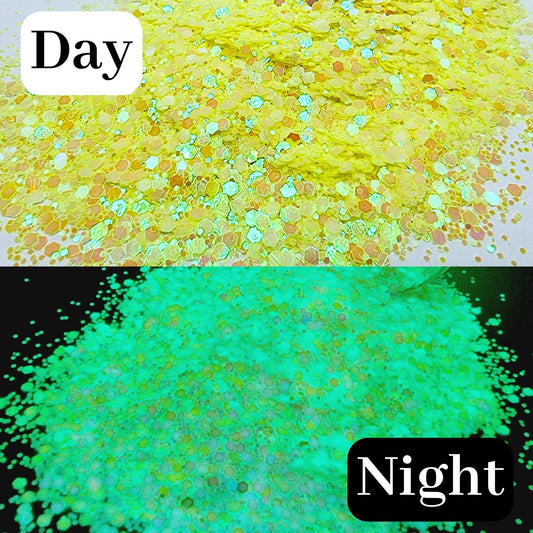 Glow In The Dark Glitter - American Woman