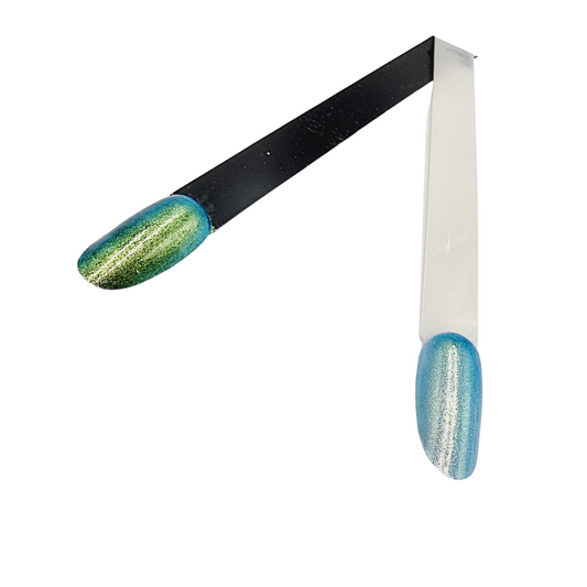 Chameleon Mica Powder - Sparkly Green-Gold to Blue Shift 14gm