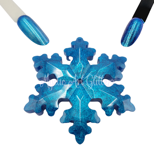 Chameleon Mica Powder - Sparkly Teal to Blue Shift 14gm