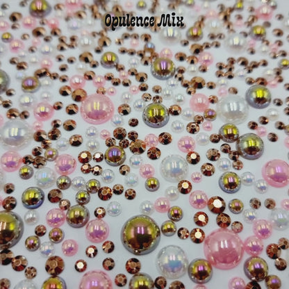 Pearl & Resin Rhinestones - Opulence Mix