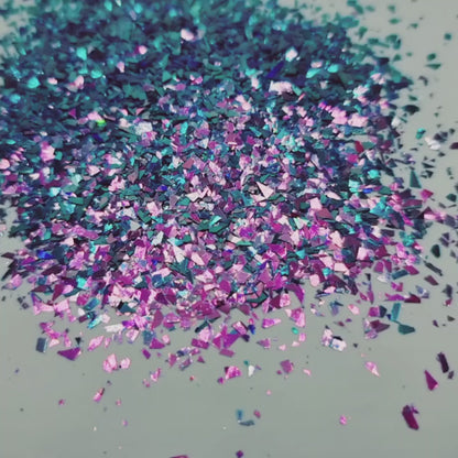 Peacock Colour Changing Flakes