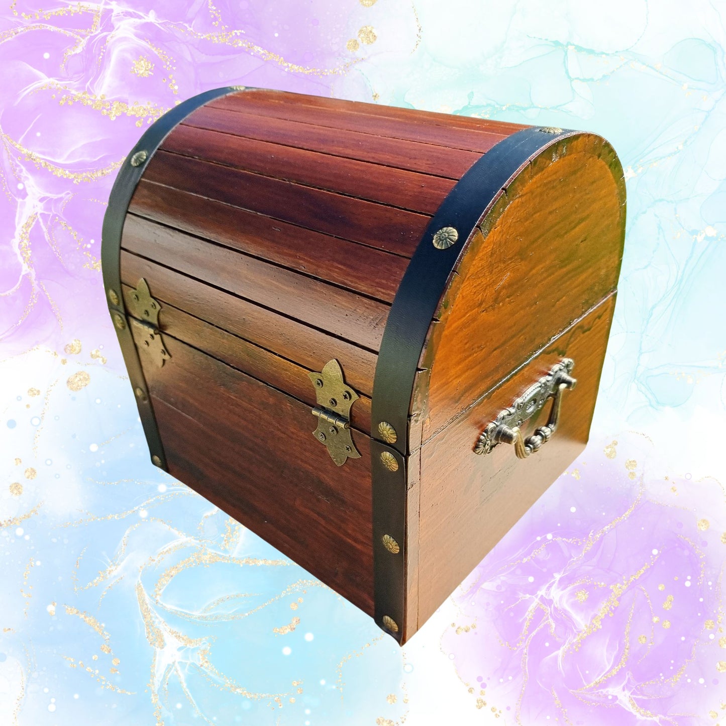 Wooden Memory Keepsake Chest