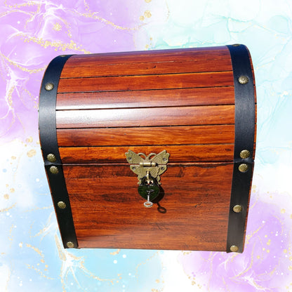 Wooden Memory Keepsake Chest