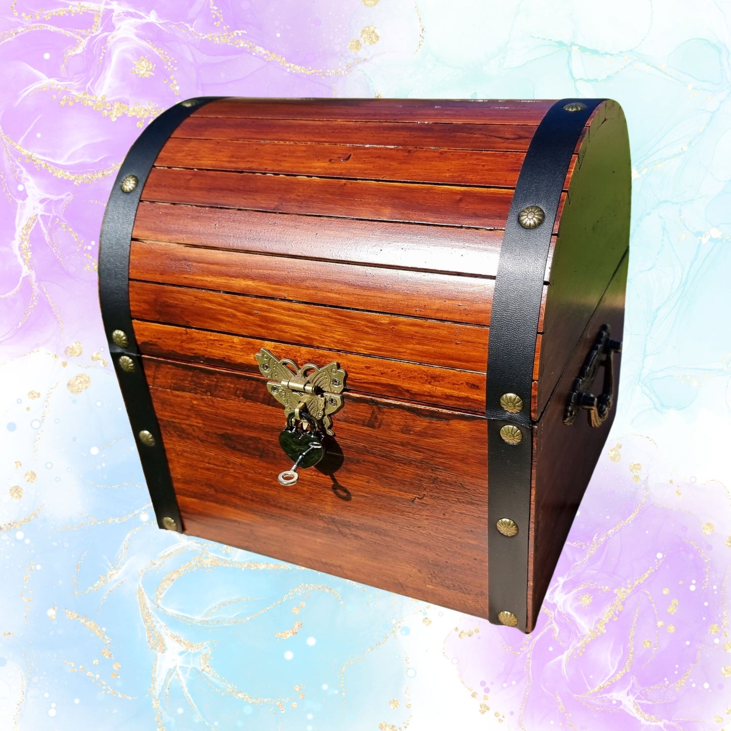 Wooden Memory Keepsake Chest