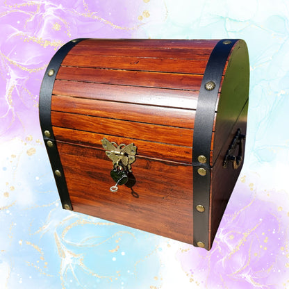 Wooden Memory Keepsake Chest