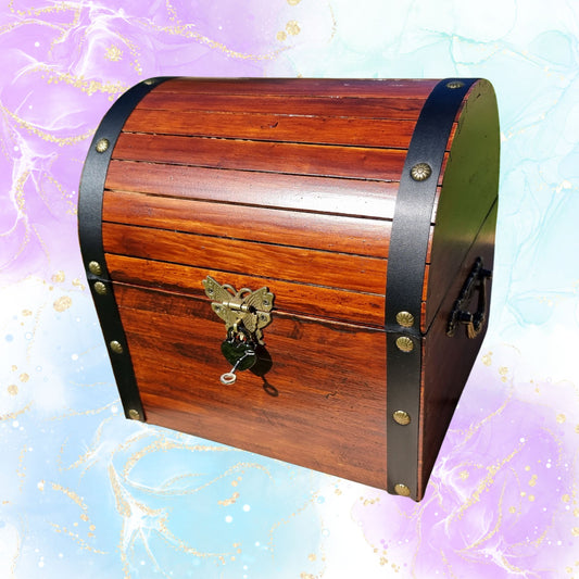 Wooden Memory Keepsake Chest