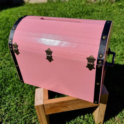 Pink Wedding Wishing Well Chest