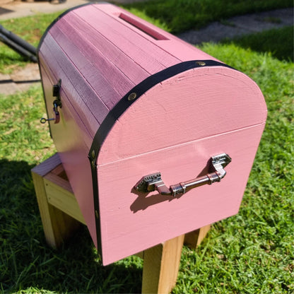 Pink Wedding Wishing Well Chest