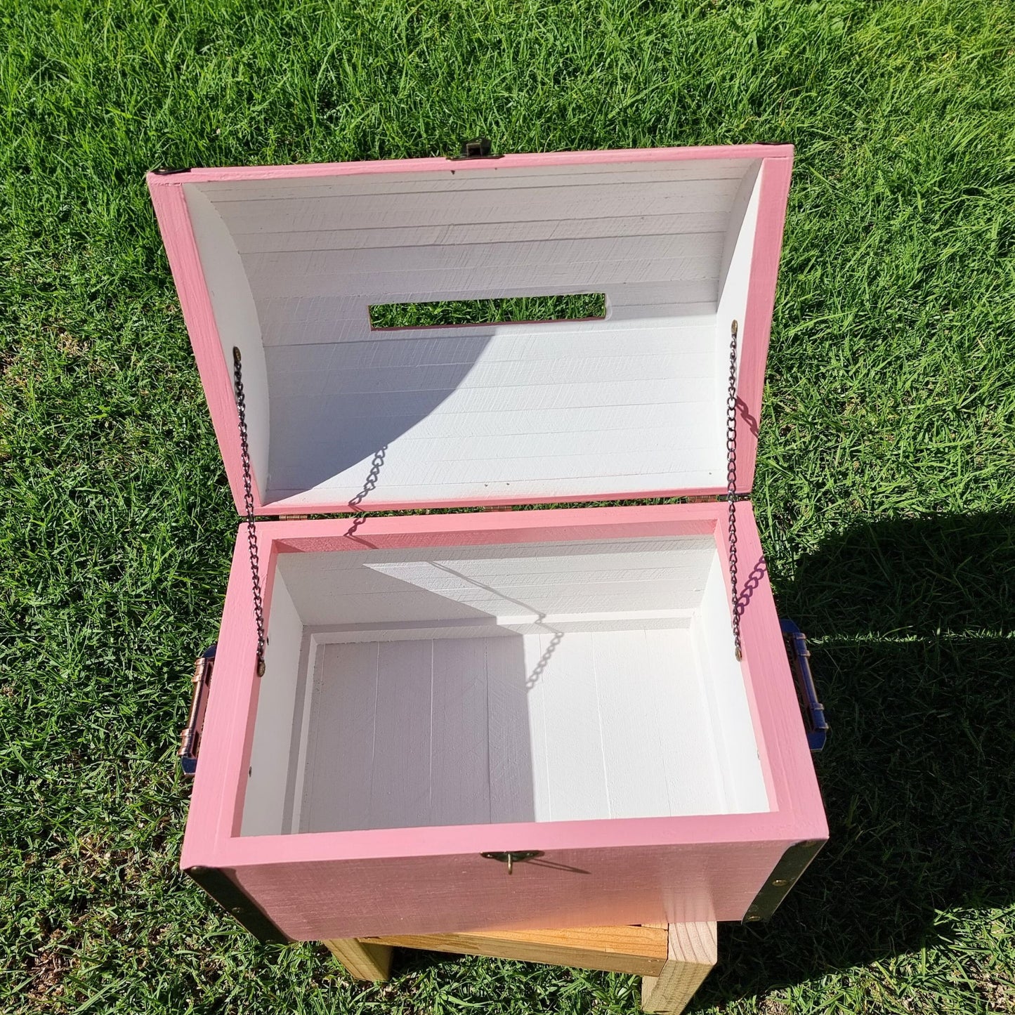 Pink Wedding Wishing Well Chest