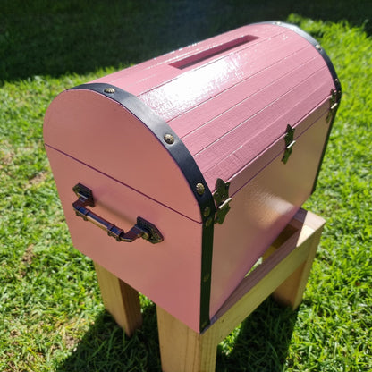Pink Wedding Wishing Well Chest