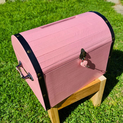 Pink Wedding Wishing Well Chest