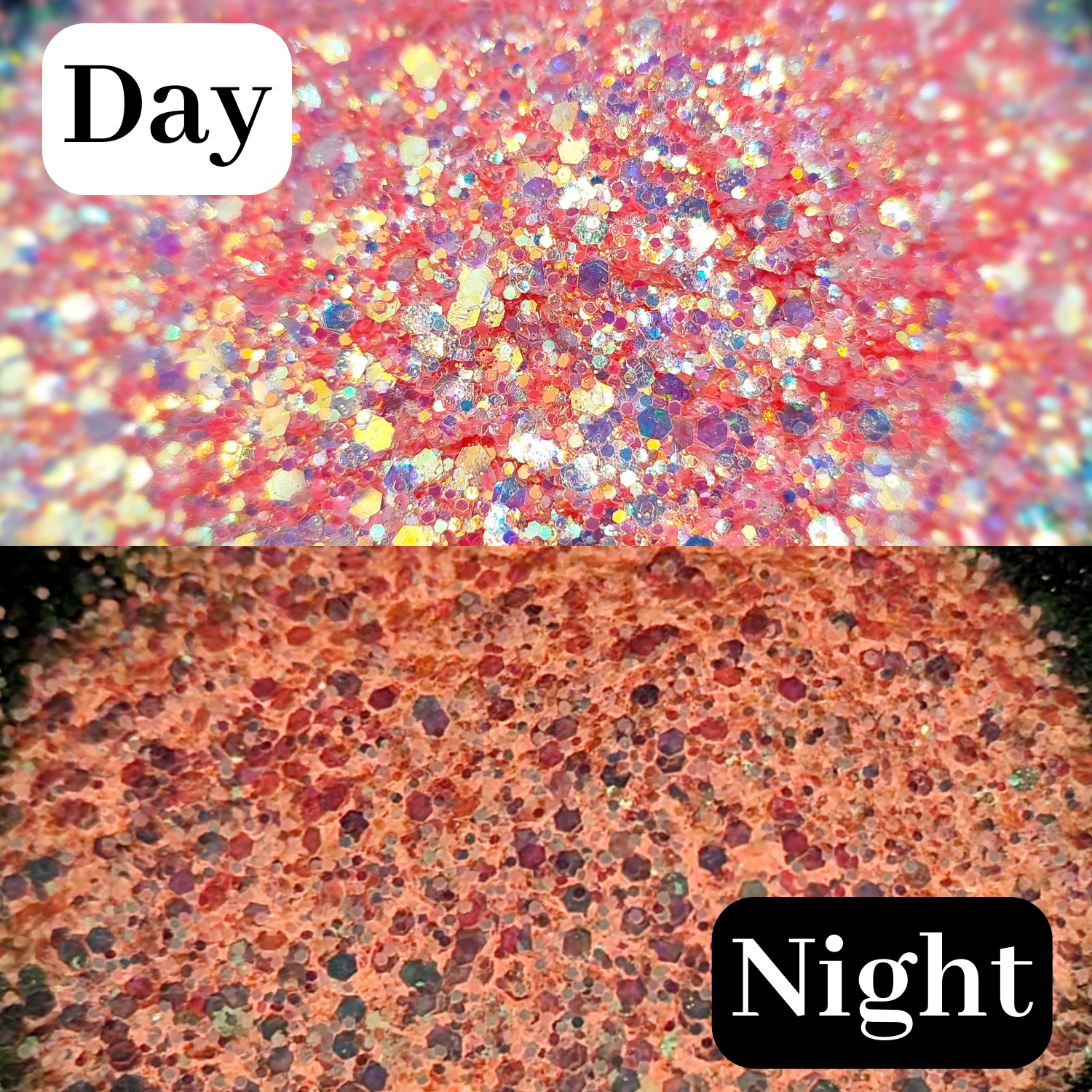Glow In The Dark - Crazy Love - Mystic Art Glitters