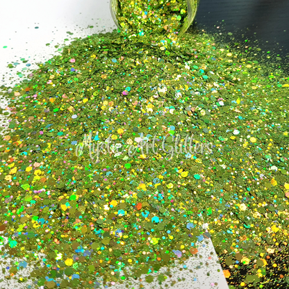Jeremiah holographic glitter mix