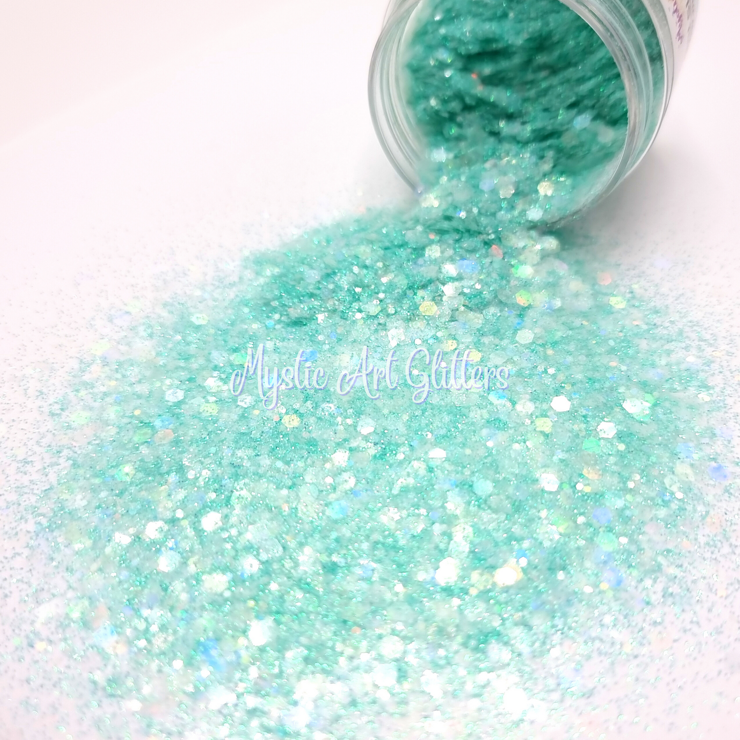 Mint Slushie Iridescent Opalescent Mix
