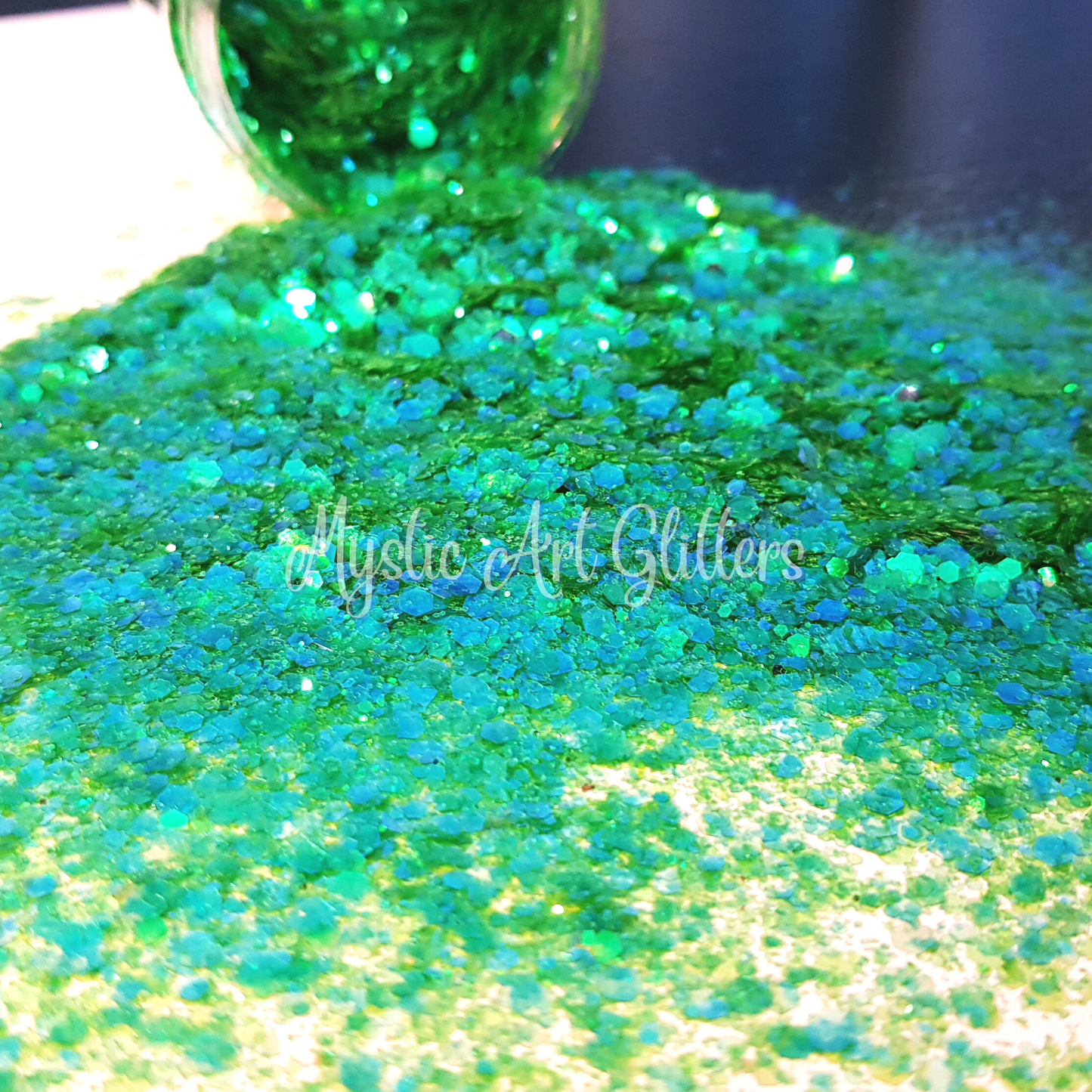 Green Grinch Iridescent Glitter Mix