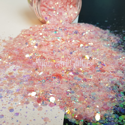 Pink Fairy Floss Iridescent Glitter Mix