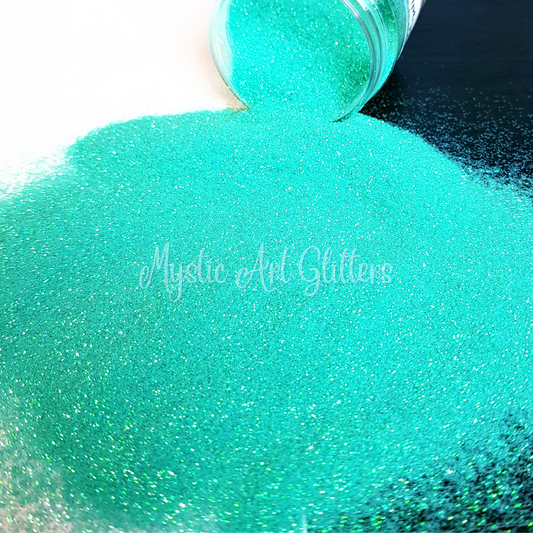 Teal Aquarmarine Turquoise Fine Glitter