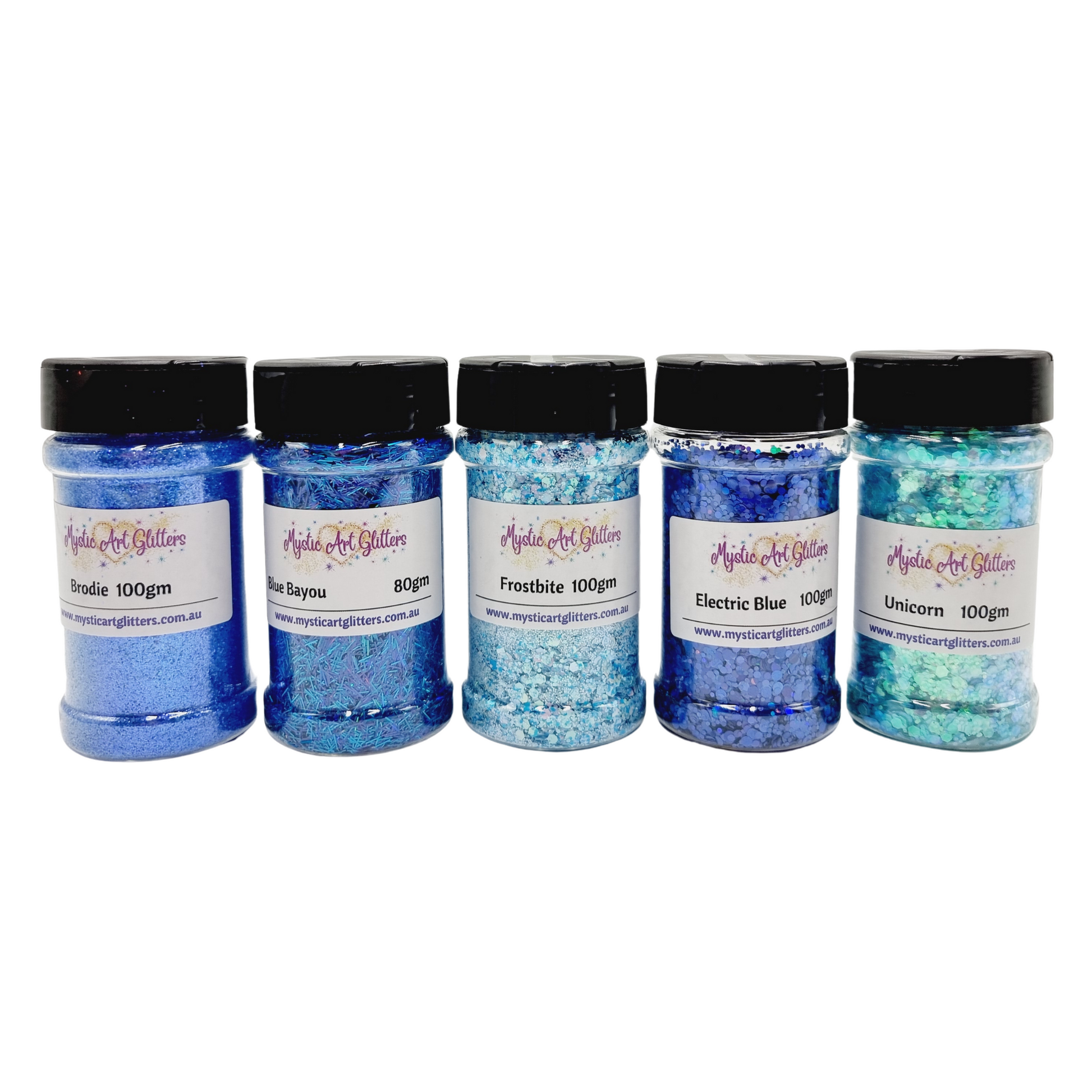 Blue Glitter Bundle - Mystic Art Glitters