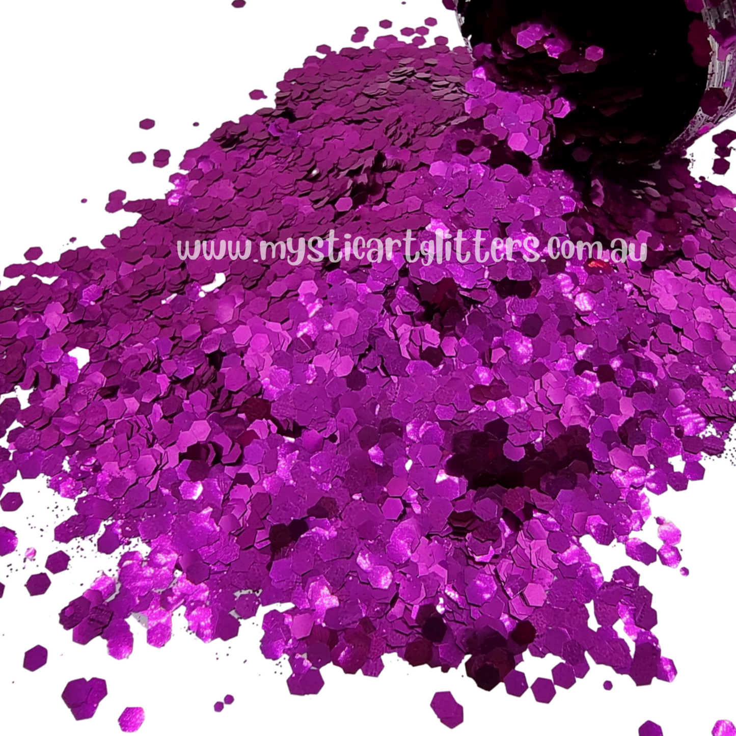Biodegradable Glitter - Magenta - Mystic Art Glitters