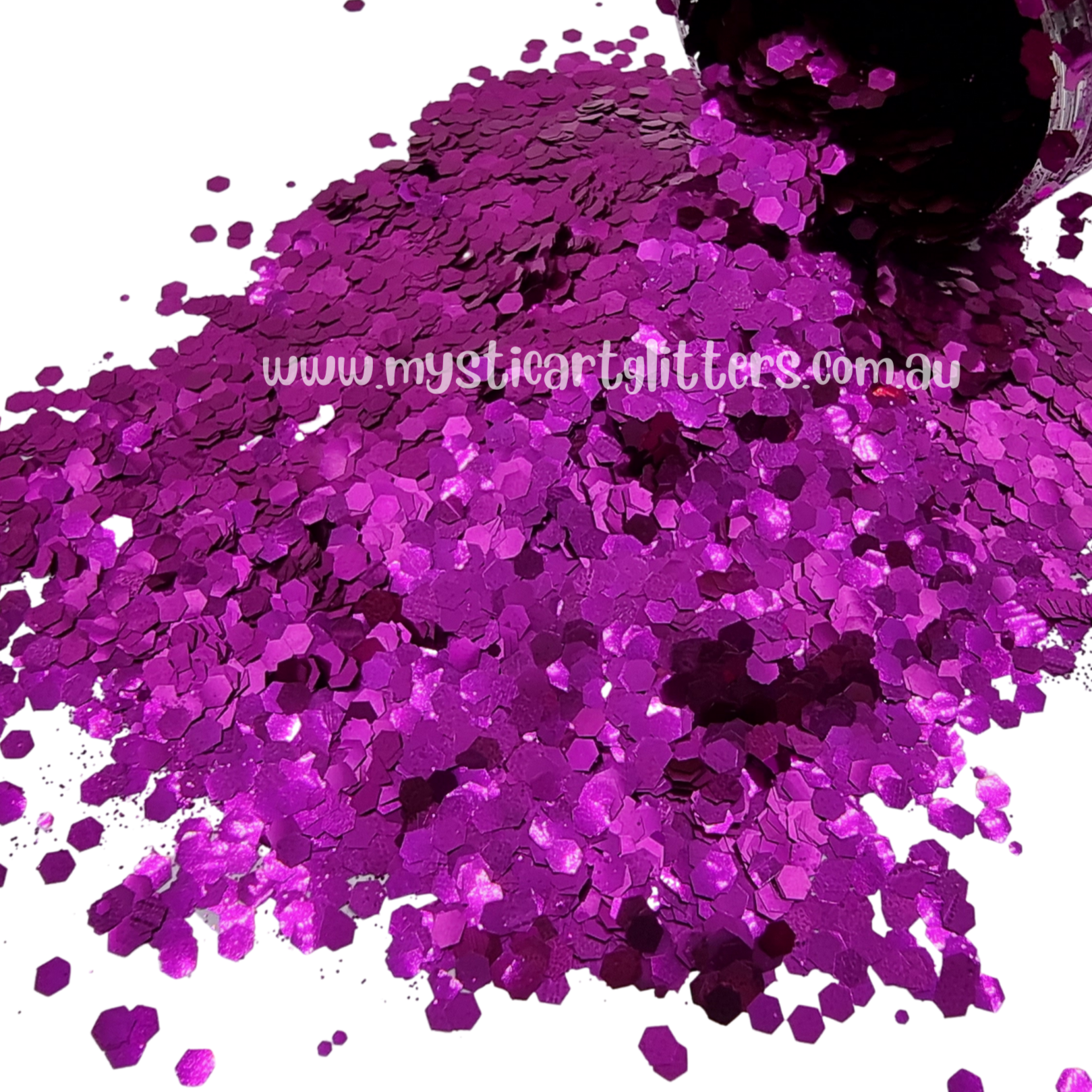 Biodegradable Glitter - Magenta - Mystic Art Glitters