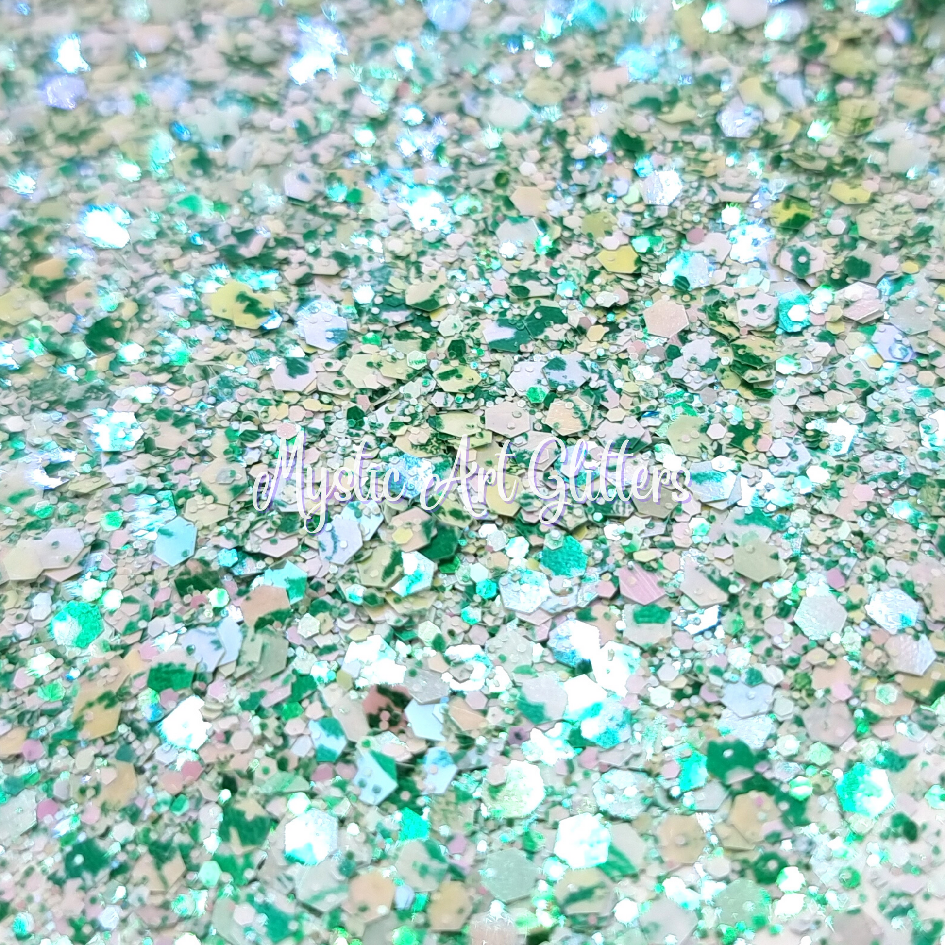 Green Katniss Glitter Bundle - Mystic Art Glitters