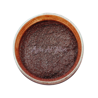 Bronze + Teal Sparkles Mica Powder 14gm - Mystic Art Glitters