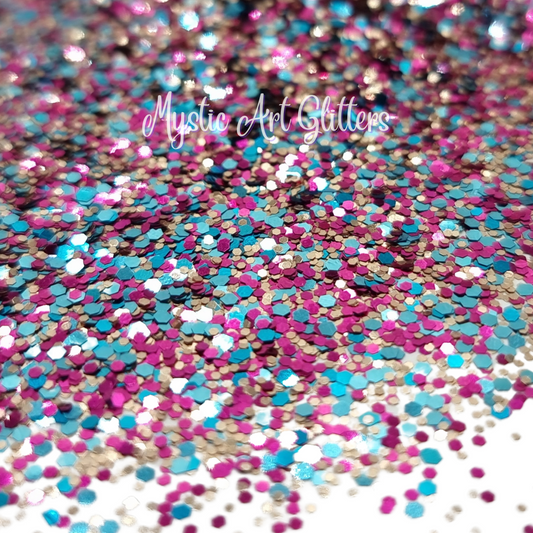 Bejeweled Multicoloured Glitter Mix