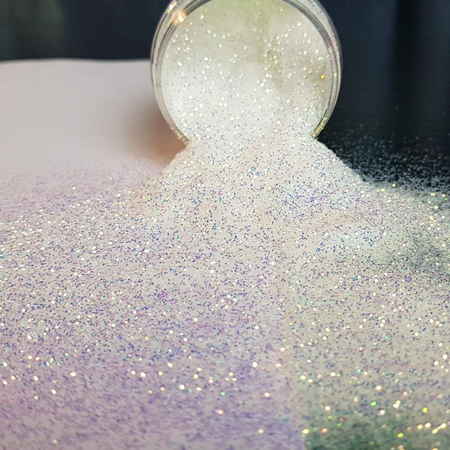 Mystic Pearl White Fine Glitter - Mystic Art Glitters