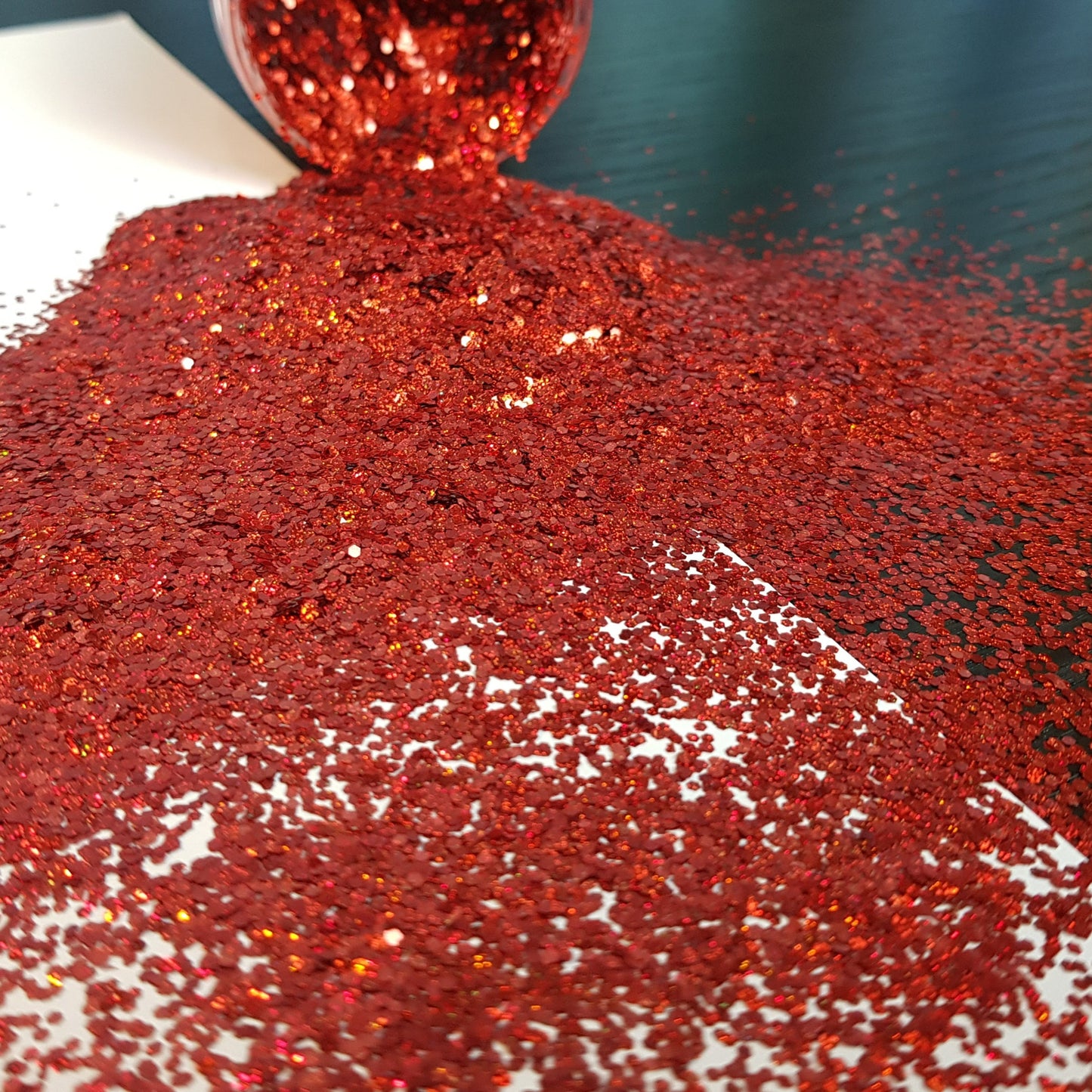 Red Fire Engine Glitter - Mystic Art Glitters