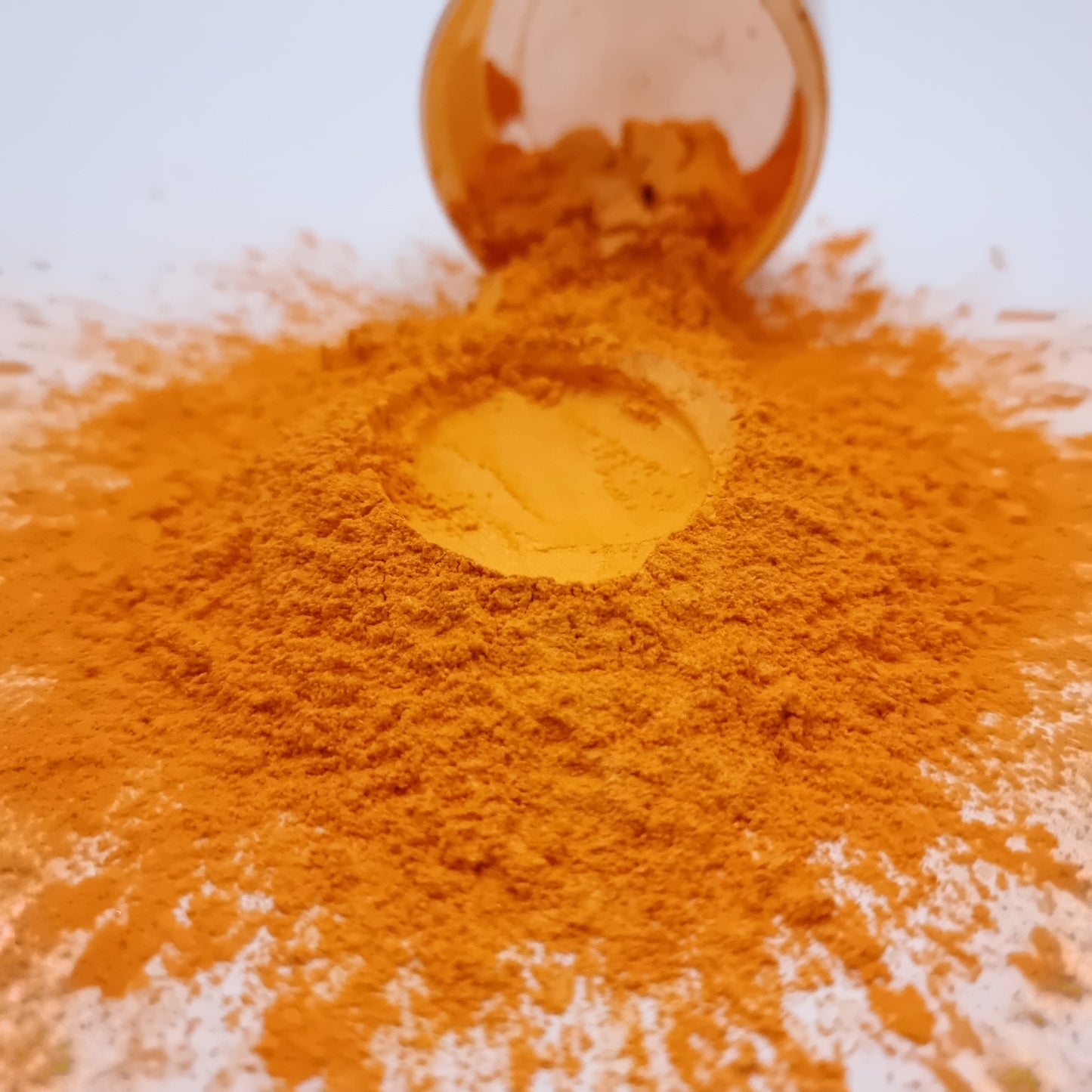 Mica Powder - Orange 50gm - Mystic Art Glitters