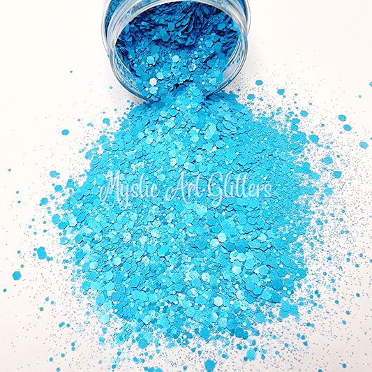 Blue Laughter glitter