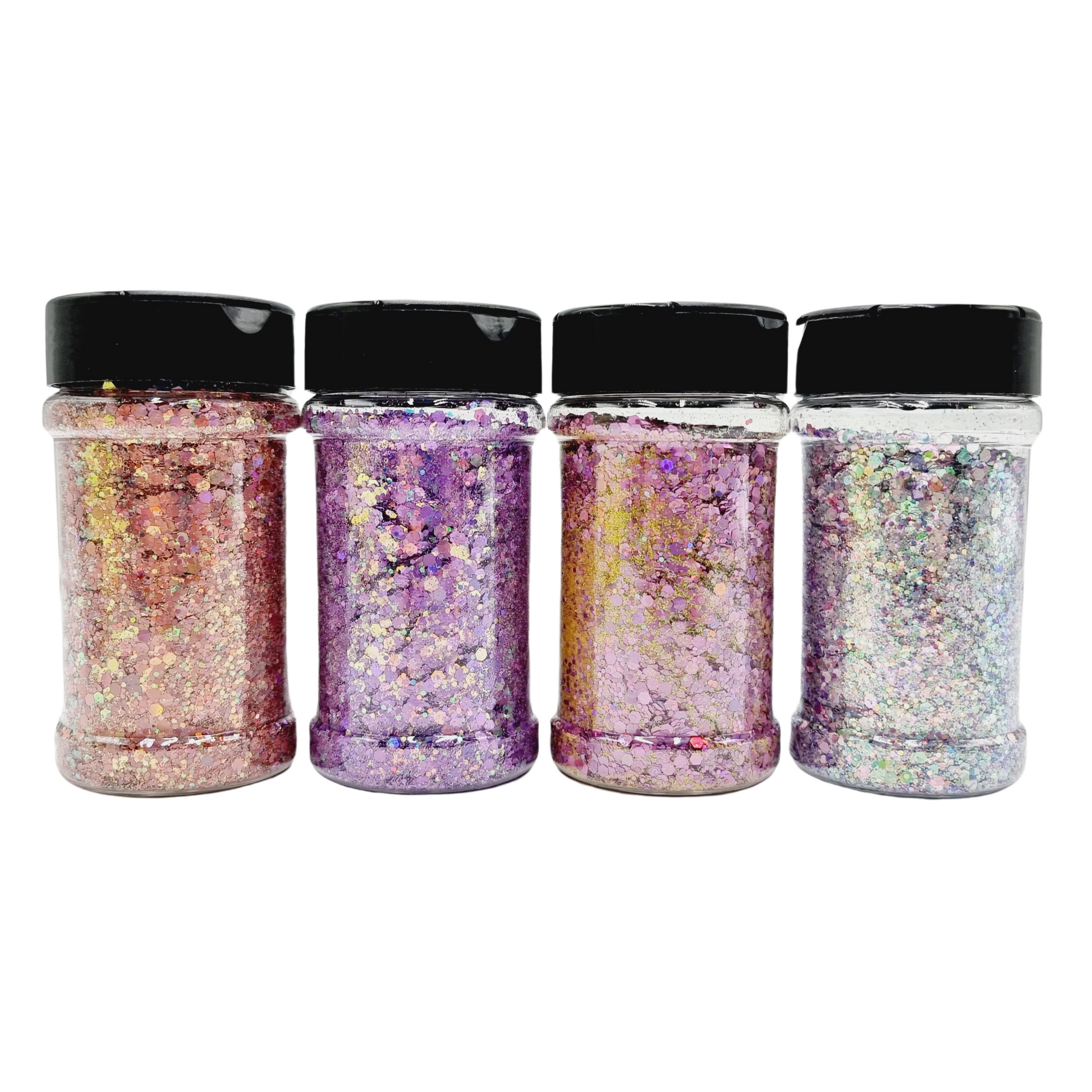 Holographic Chunky Mix Glitter Bundle - Mystic Art Glitters